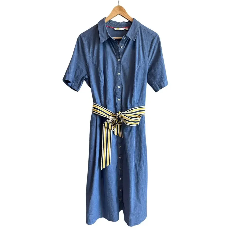 boden sophia shirt dress Boden | Dresses | Boden Long Sophia Chambray Shirt Dress Blue 2